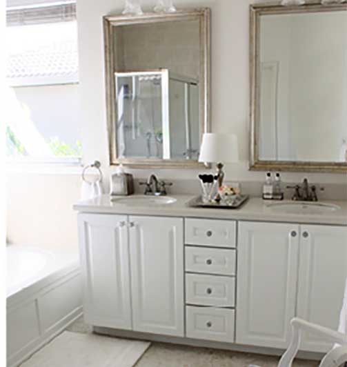 Room before bathroom remodeling